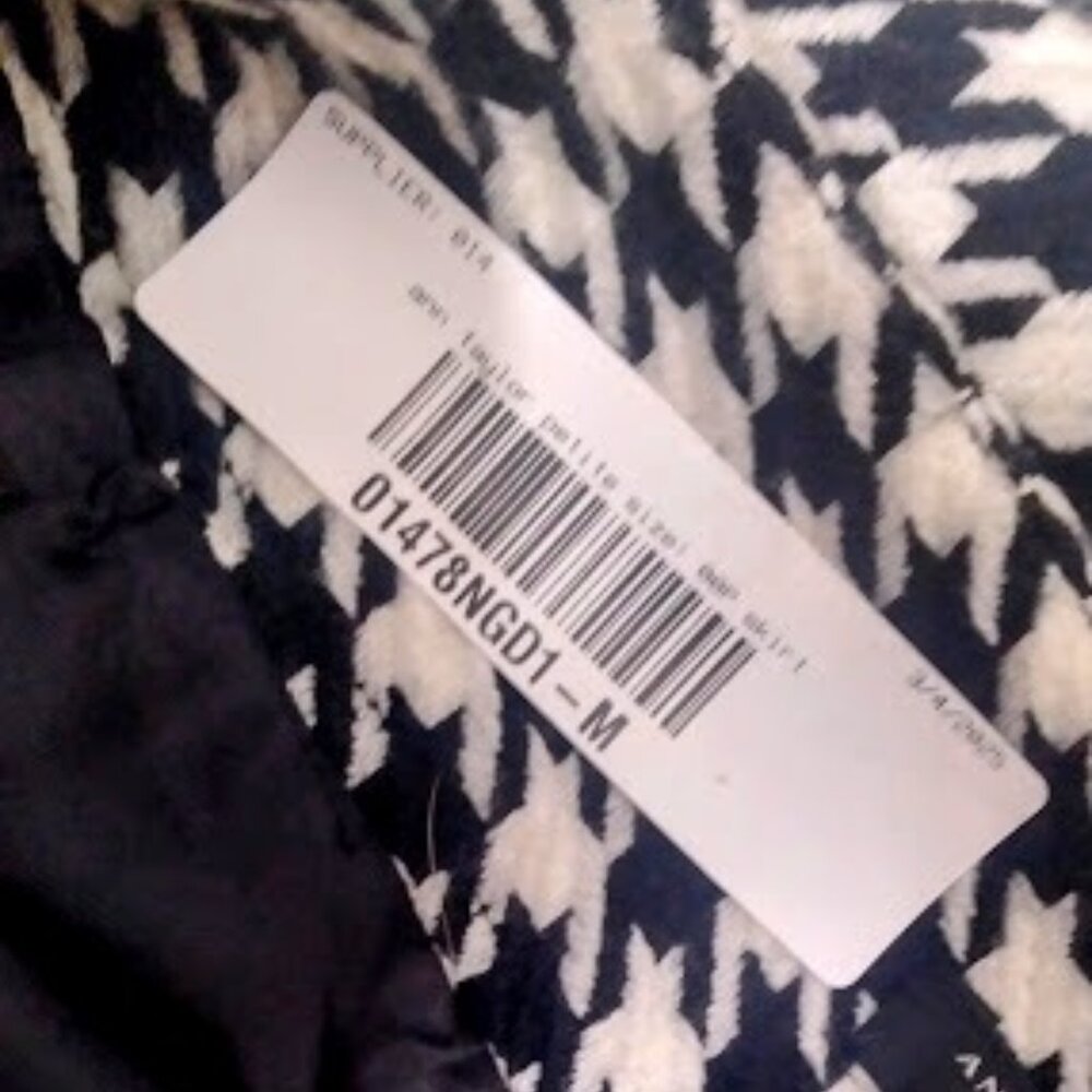 NWT Ann Taylor Petite Factory Pencil Skirt Size 00P Black Ivory - Picture 13 of 14